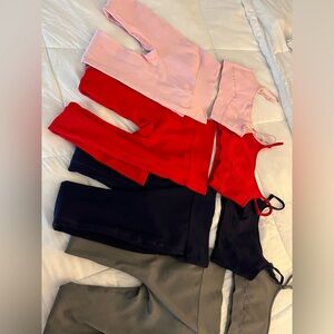 Ribbed workout set (pack of 4)